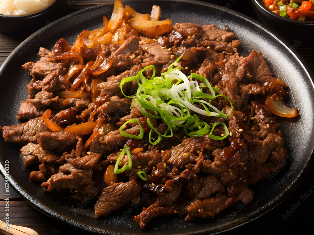 Spicy Korean-Style Beef Bulgogi Stir Fry