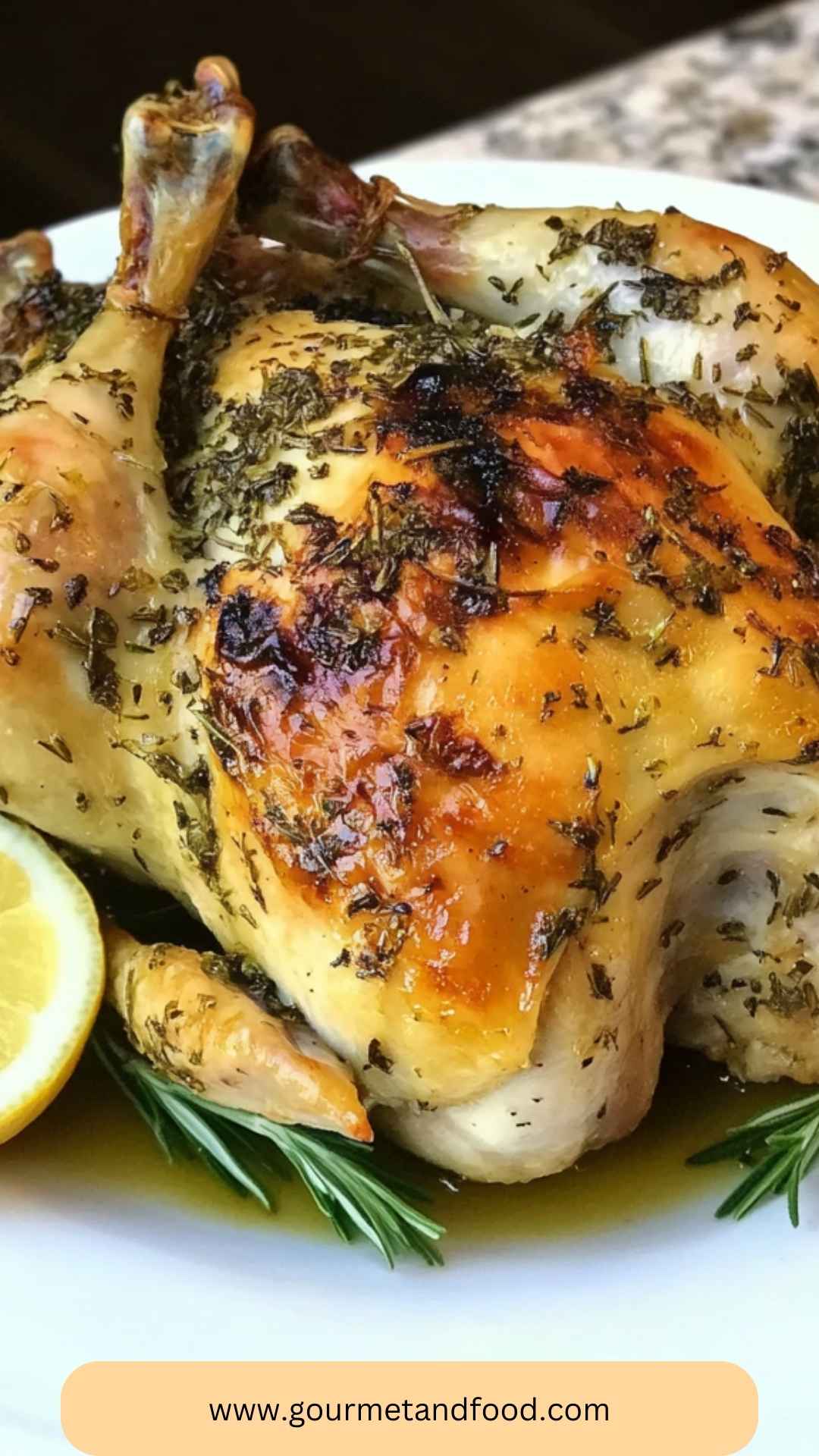 Pan-Seared Lemon Rosemary Chicken with Garlic Spinach