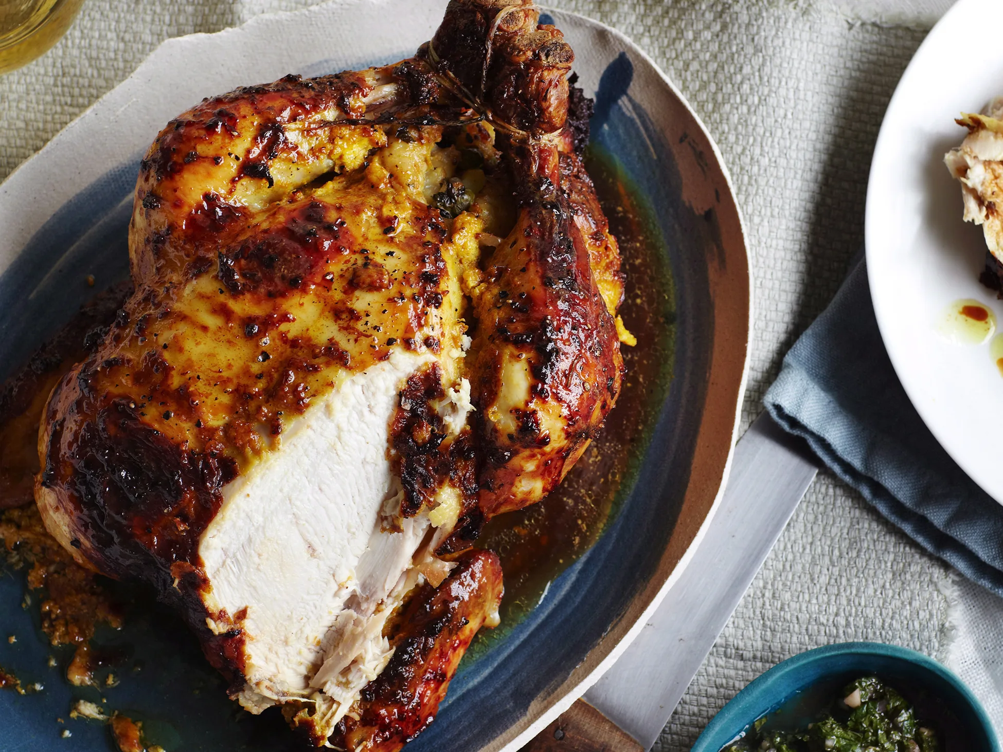 Sheet Pan Roasted Artic Cat Mini Bike-Inspired Spiced Chicken