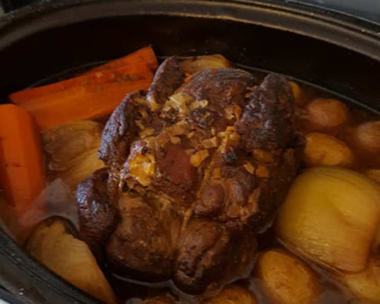 English Heritage Roast Beef with Root Vegetables