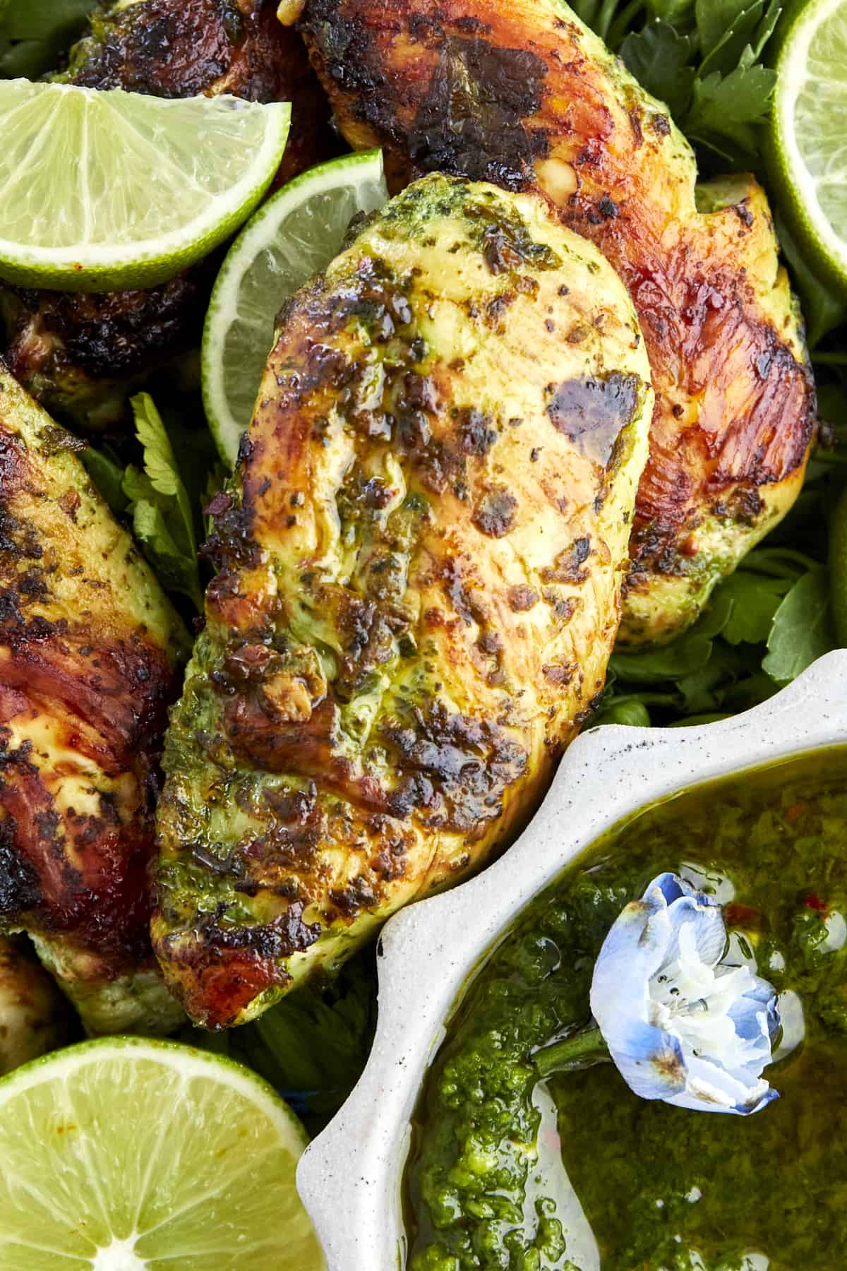 Sautéed Garlic Lime Chicken with Cilantro