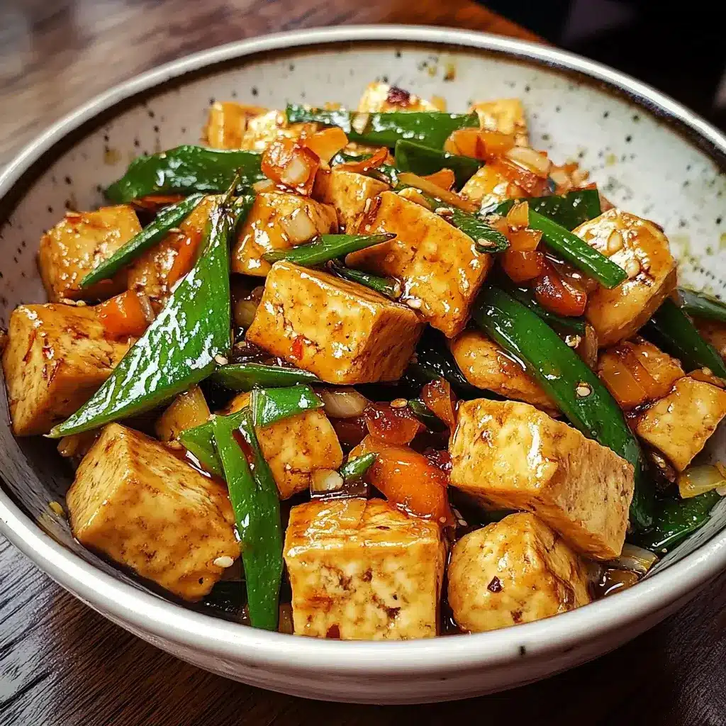 Stir-Fried Tofu with Instant Ginger-Garlic Sauce
