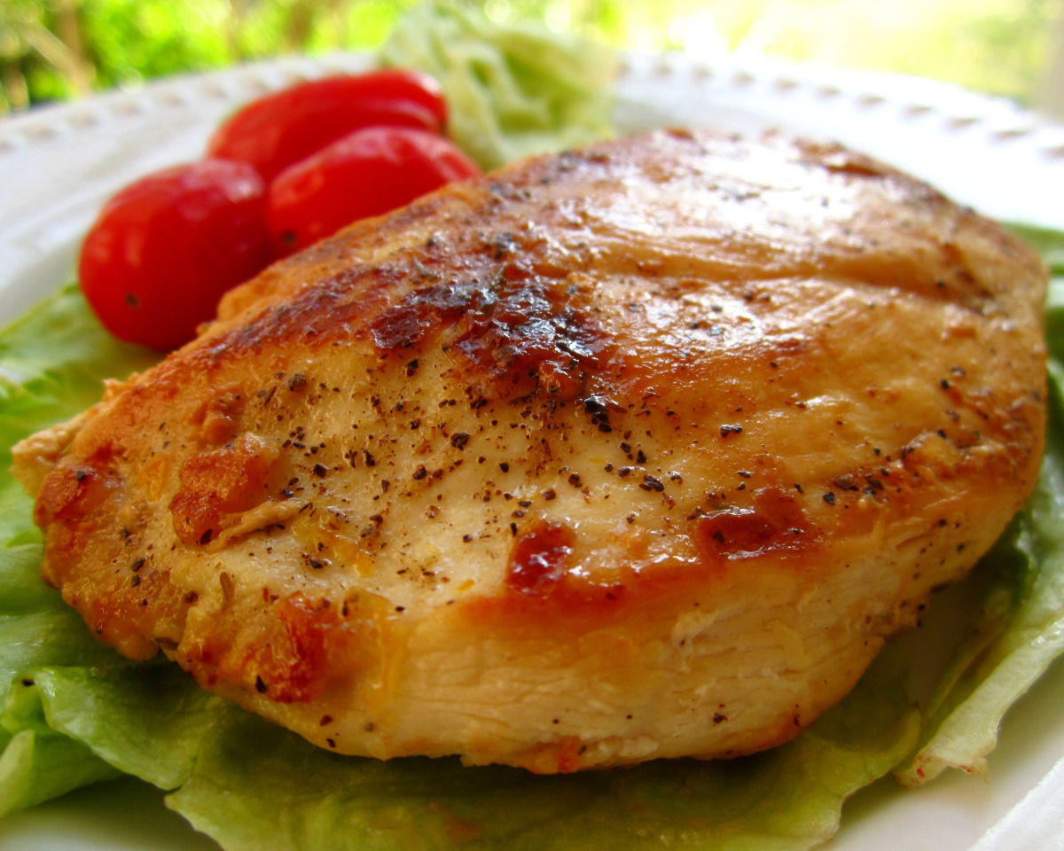 Grilled Lemon-Garlic Chicken with Herb-Infused Olive Oil