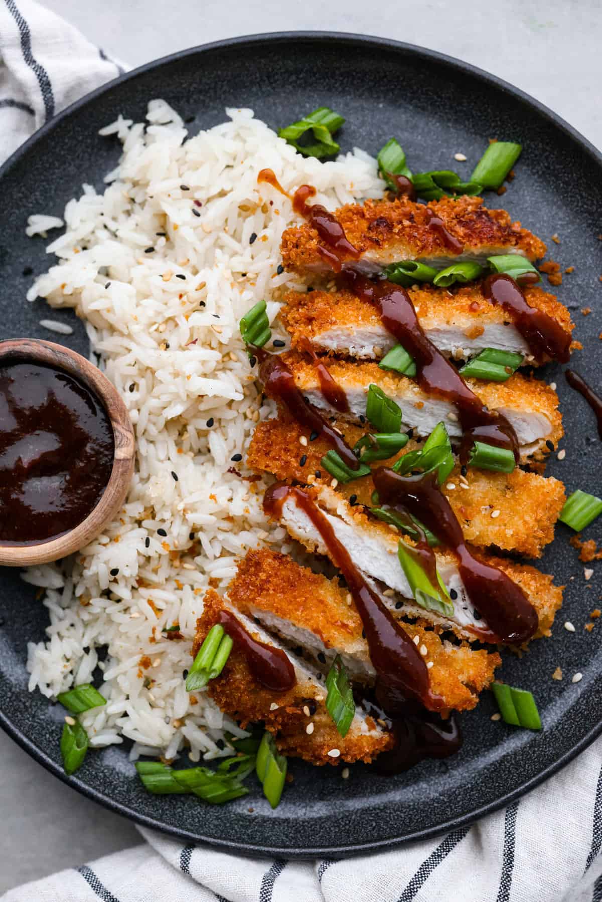Katsu-Style Pork Cutlet with Tonkatsu Sauce