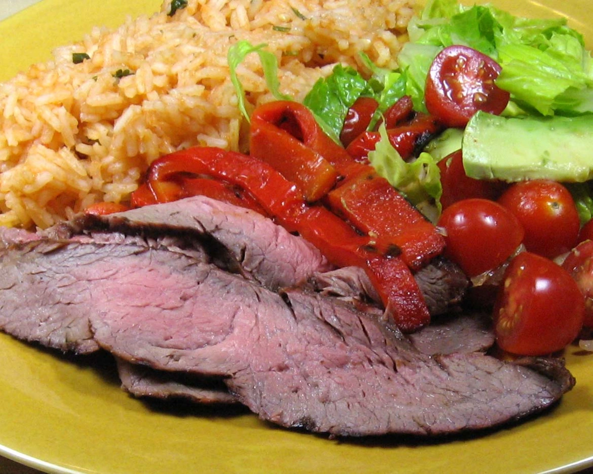 Seared Beef Fajitas with Bell Pepper and Lime