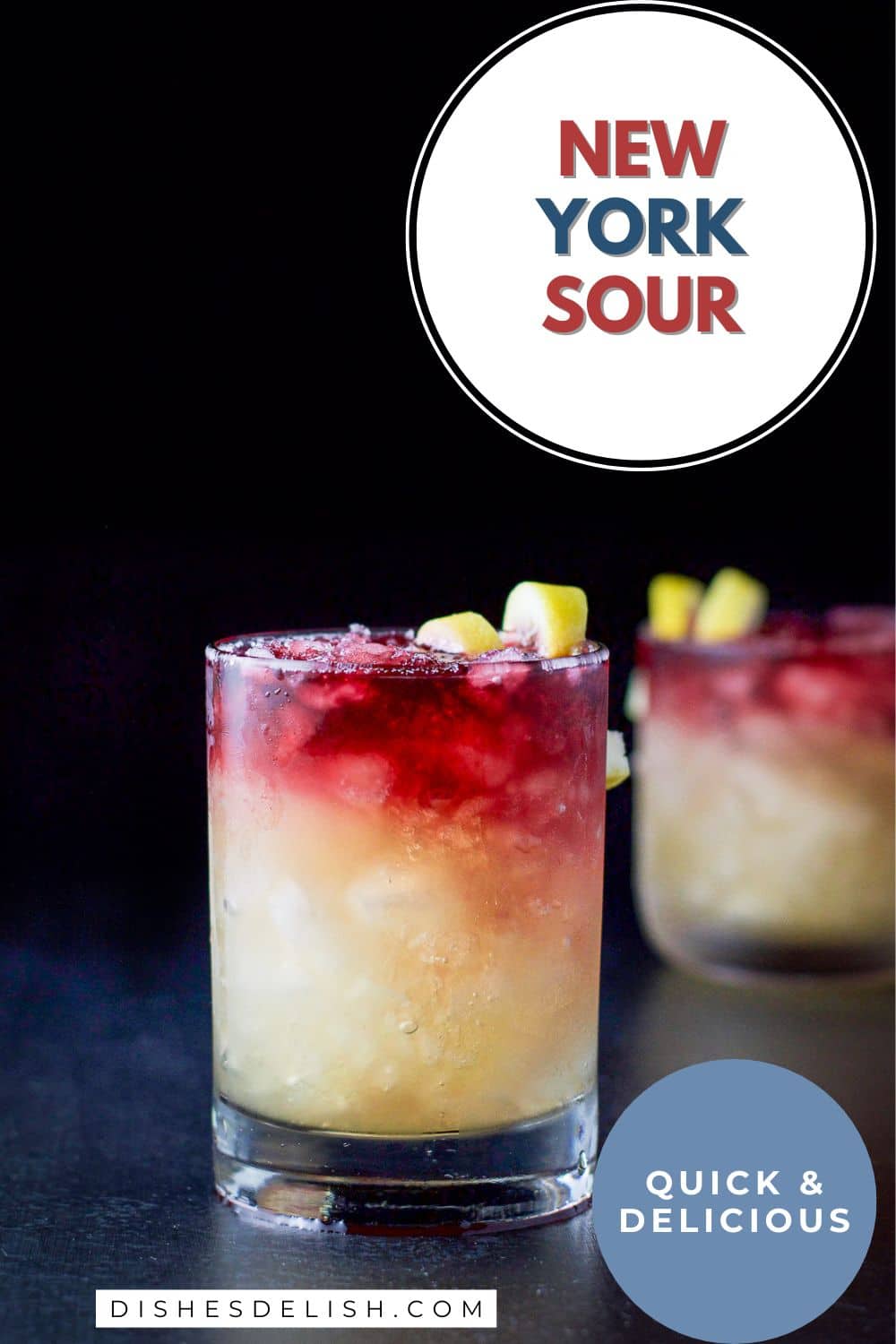 Cedar-Infused Rye New York Sour
