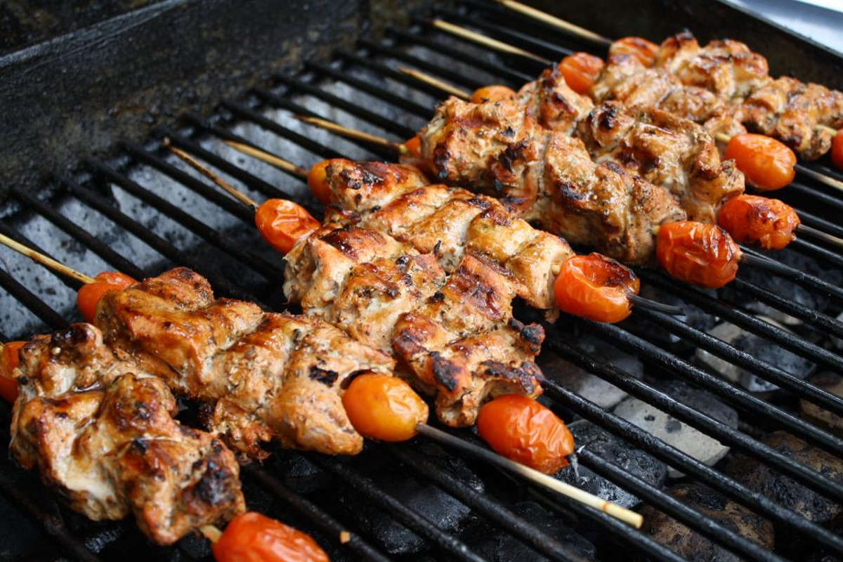 Triweekly Spiced Pork Skewers with Citrus Glaze