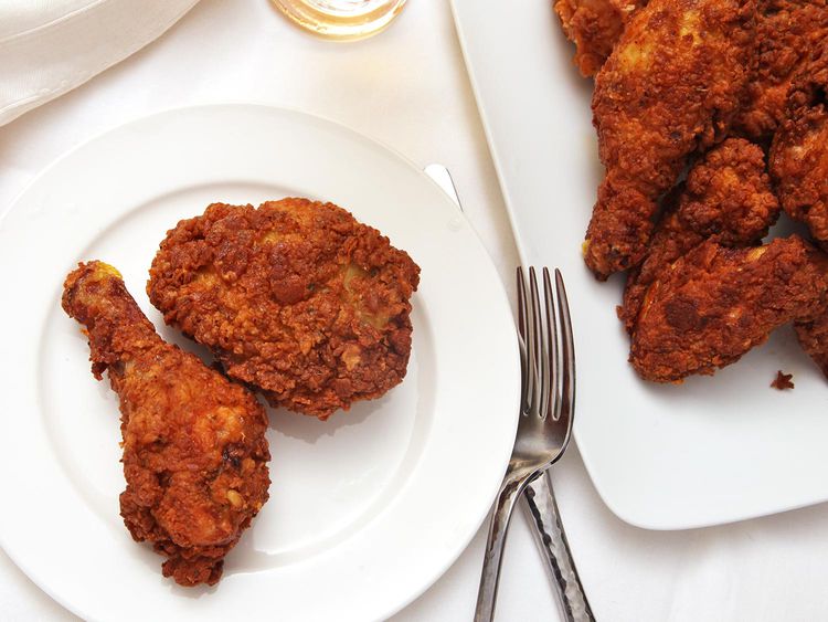 Buttermilk-Brined Fried Chicken with Spicy Southern Hot Honey