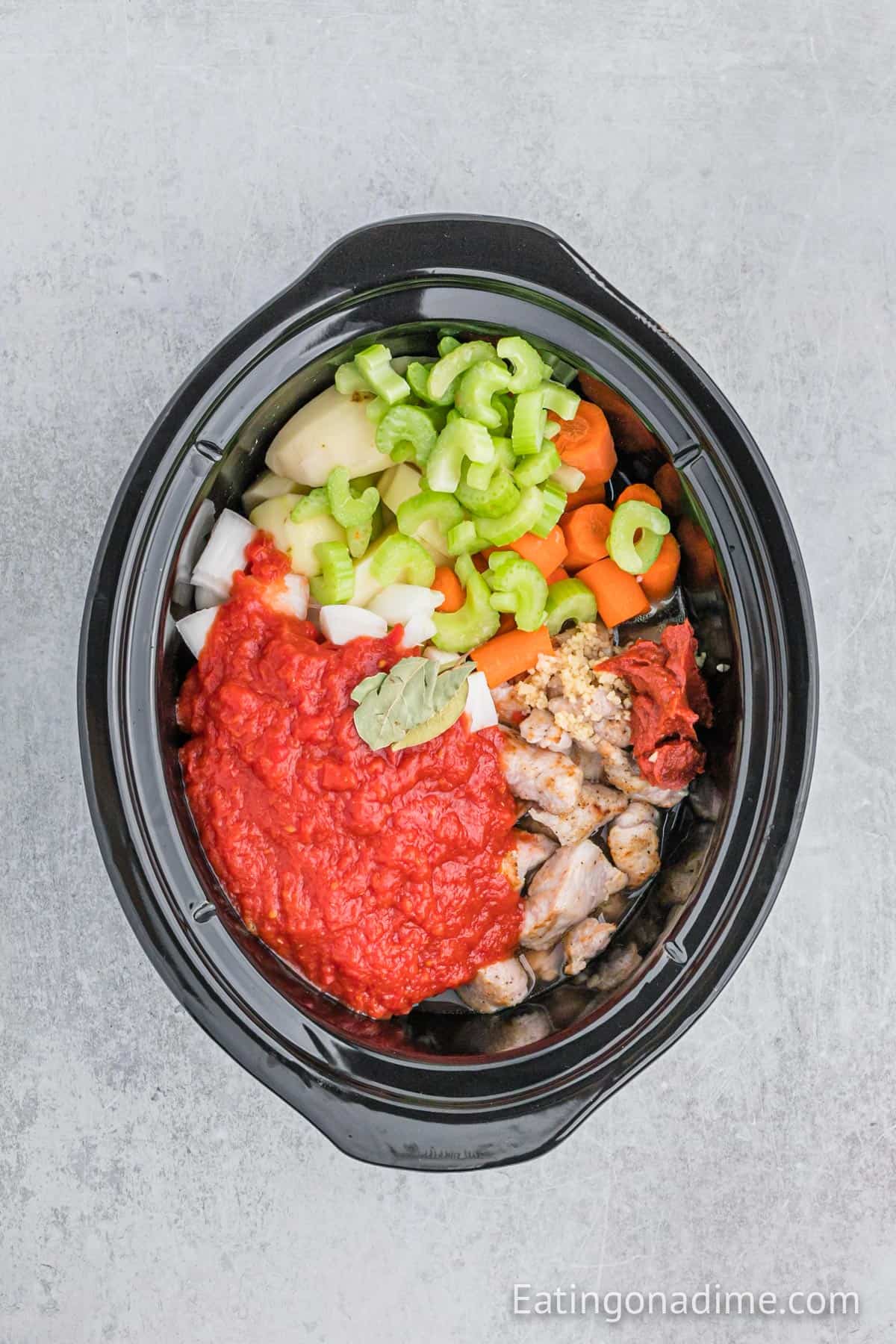 Slow Cooker Salvadoran Pork and Vegetable Stew