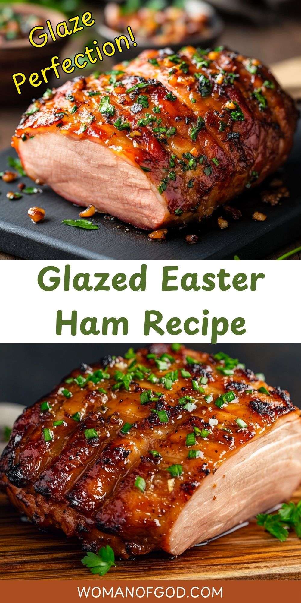 Honey-Mustard Glazed Baked Easter Ham