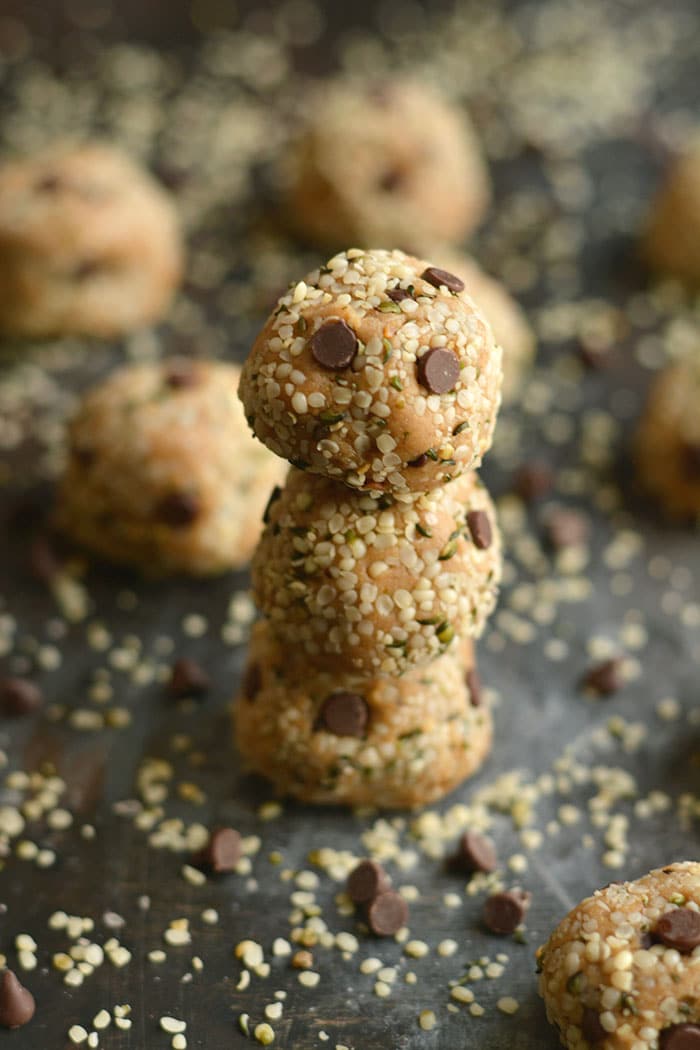 No-Bake Hemp Seed and Date Energy Bites