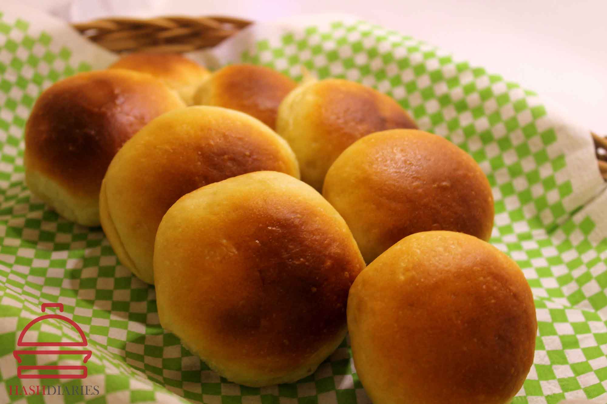 Cheese-Stuffed Tapioca Flour Buns with Mozzarella and Parmesan