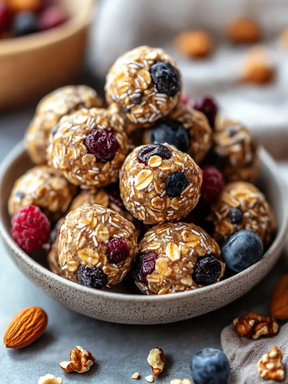Simple Fruit and Nut Energy Bites