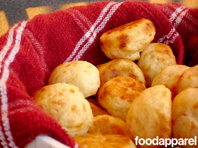 Cheese and Herb Brazilian Tapioca Rolls