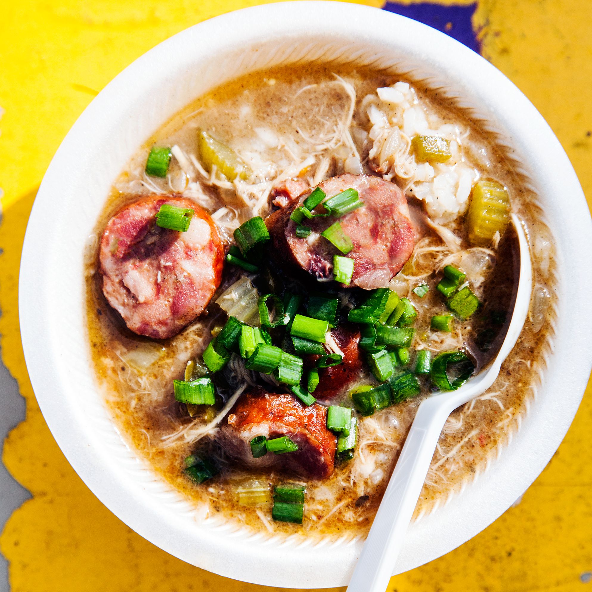 Slow-Simmered Chicken and Andouille Gumbo