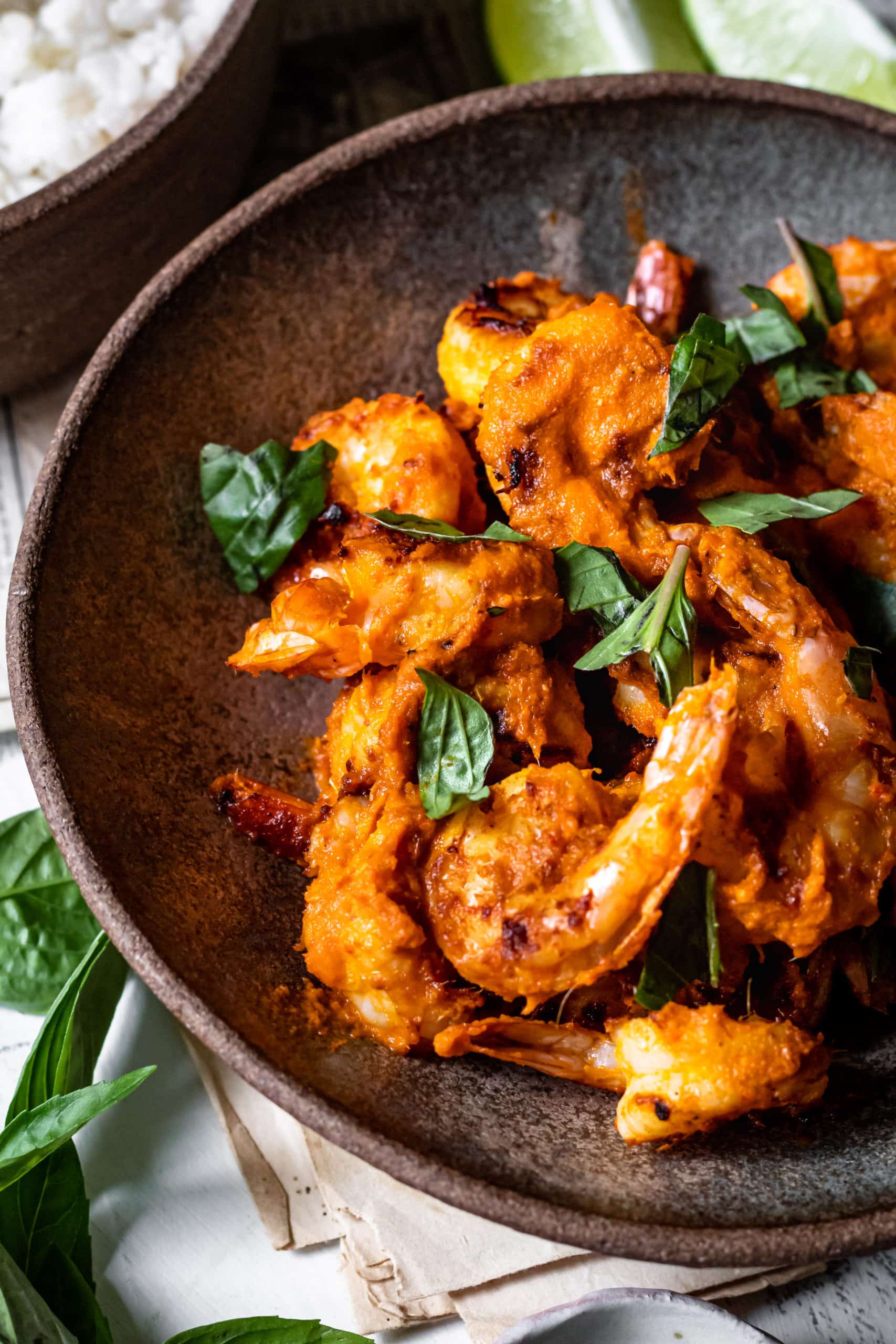 Spicy Caramelized Lemongrass Shrimp