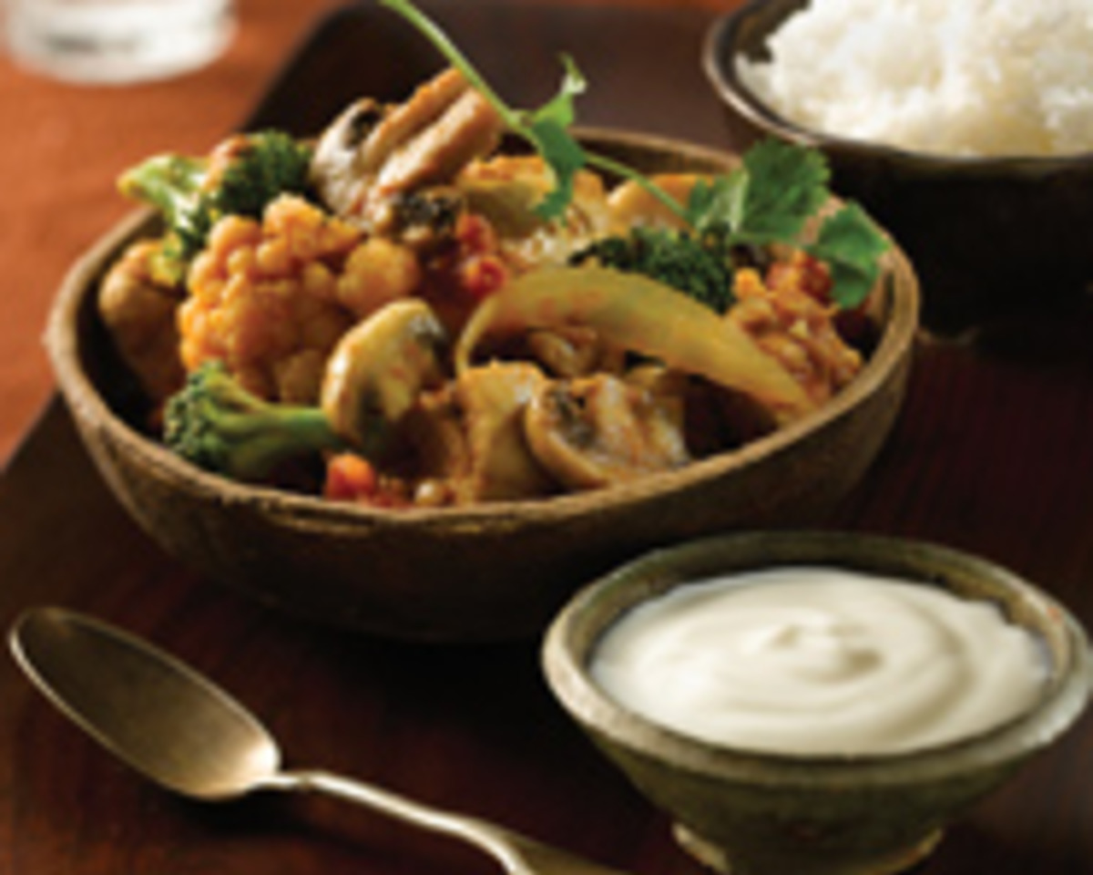Ethiopian-Inspired Chicken and Vegetable Curry with Spiced Butter