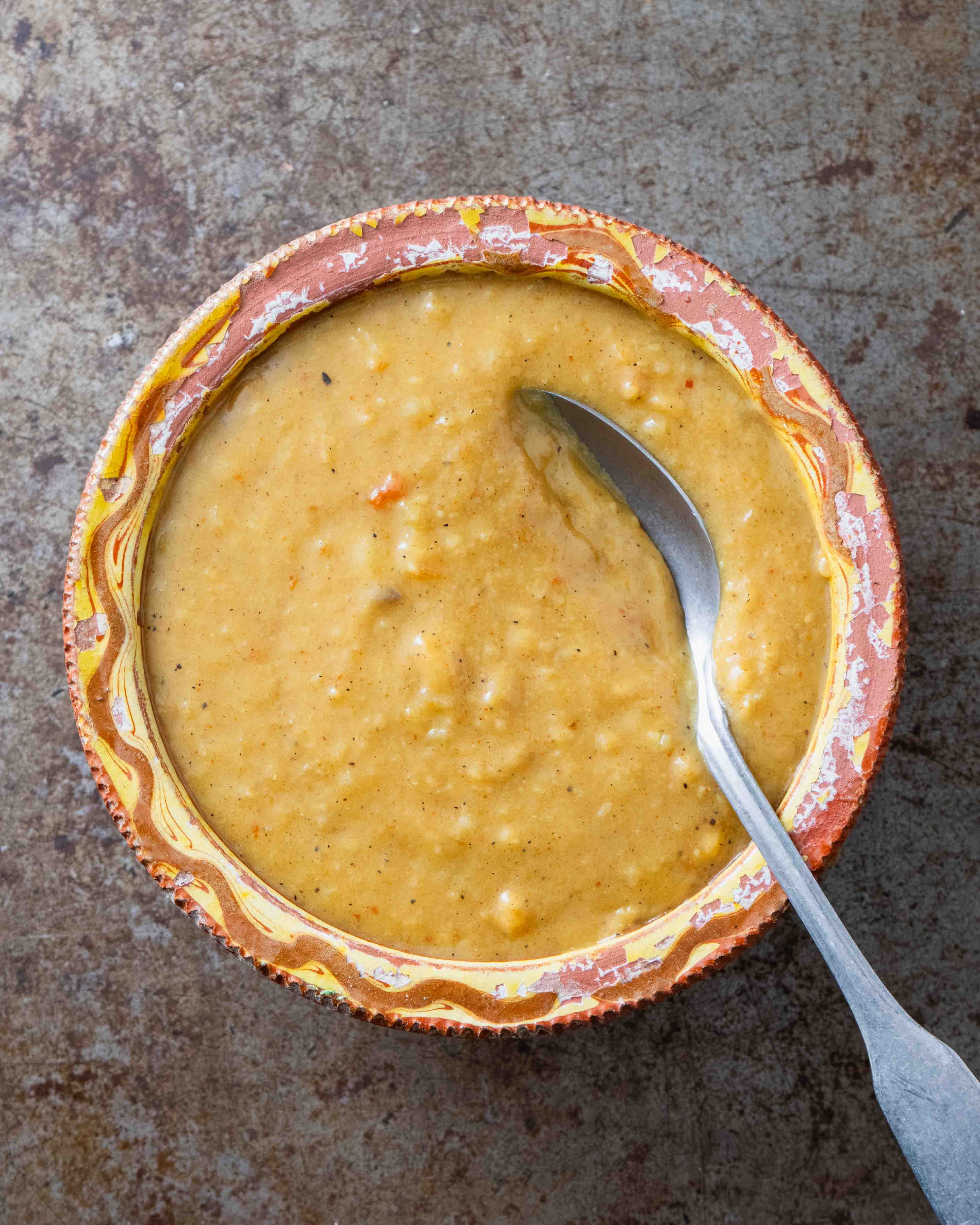 Slow-Simmered Shiro Wat with Chickpea Flour
