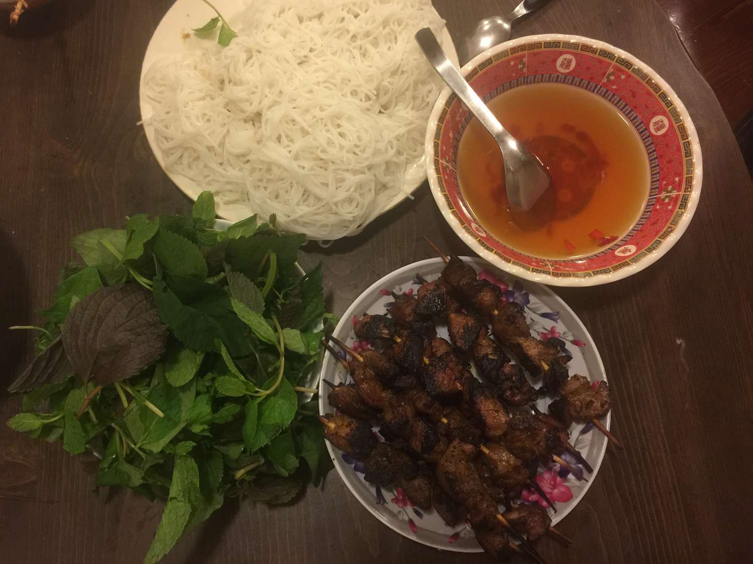 Southern Vietnamese Grilled Lemongrass Pork Skewers