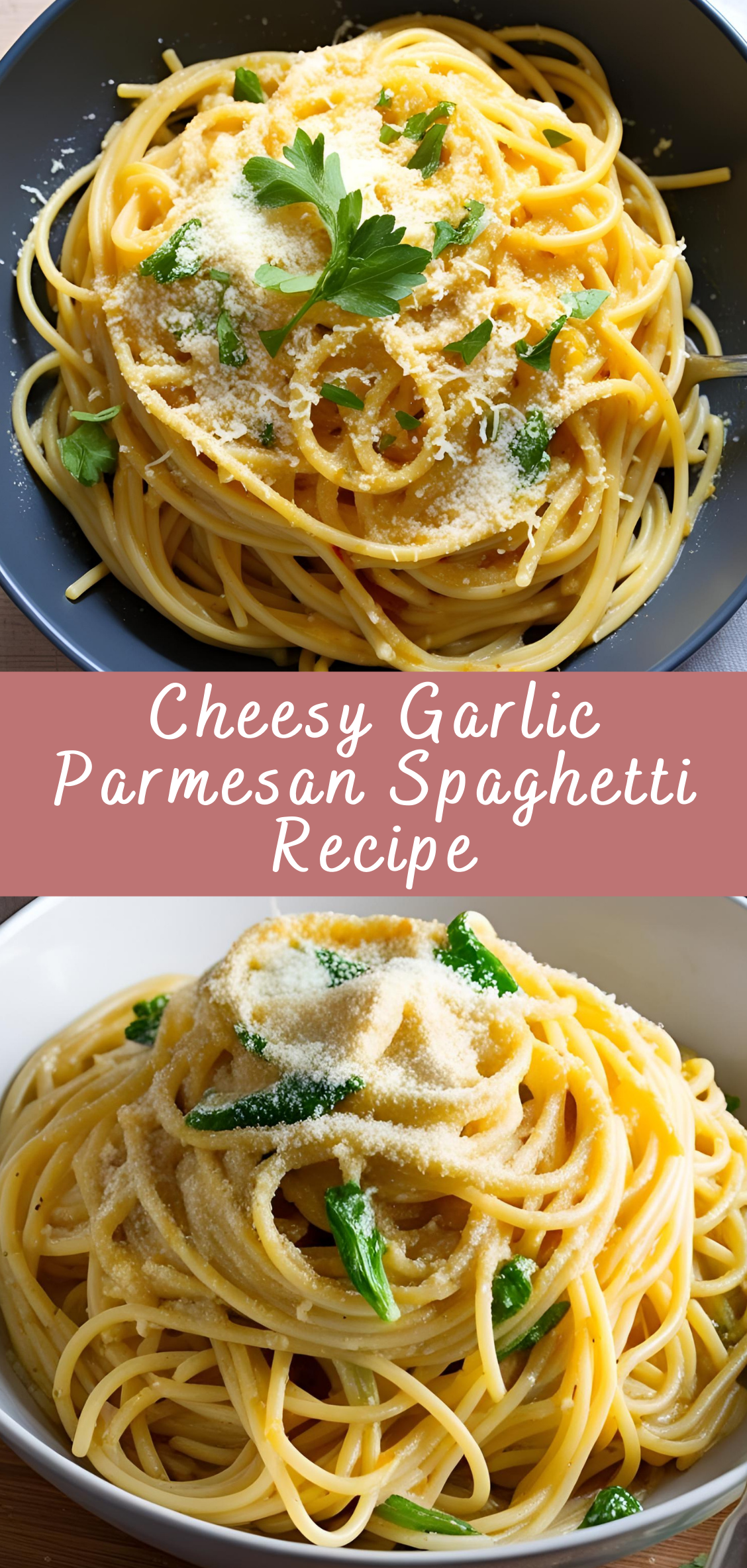 Sautéed Garlic Spaghetti with Parmesan and Chili Flakes