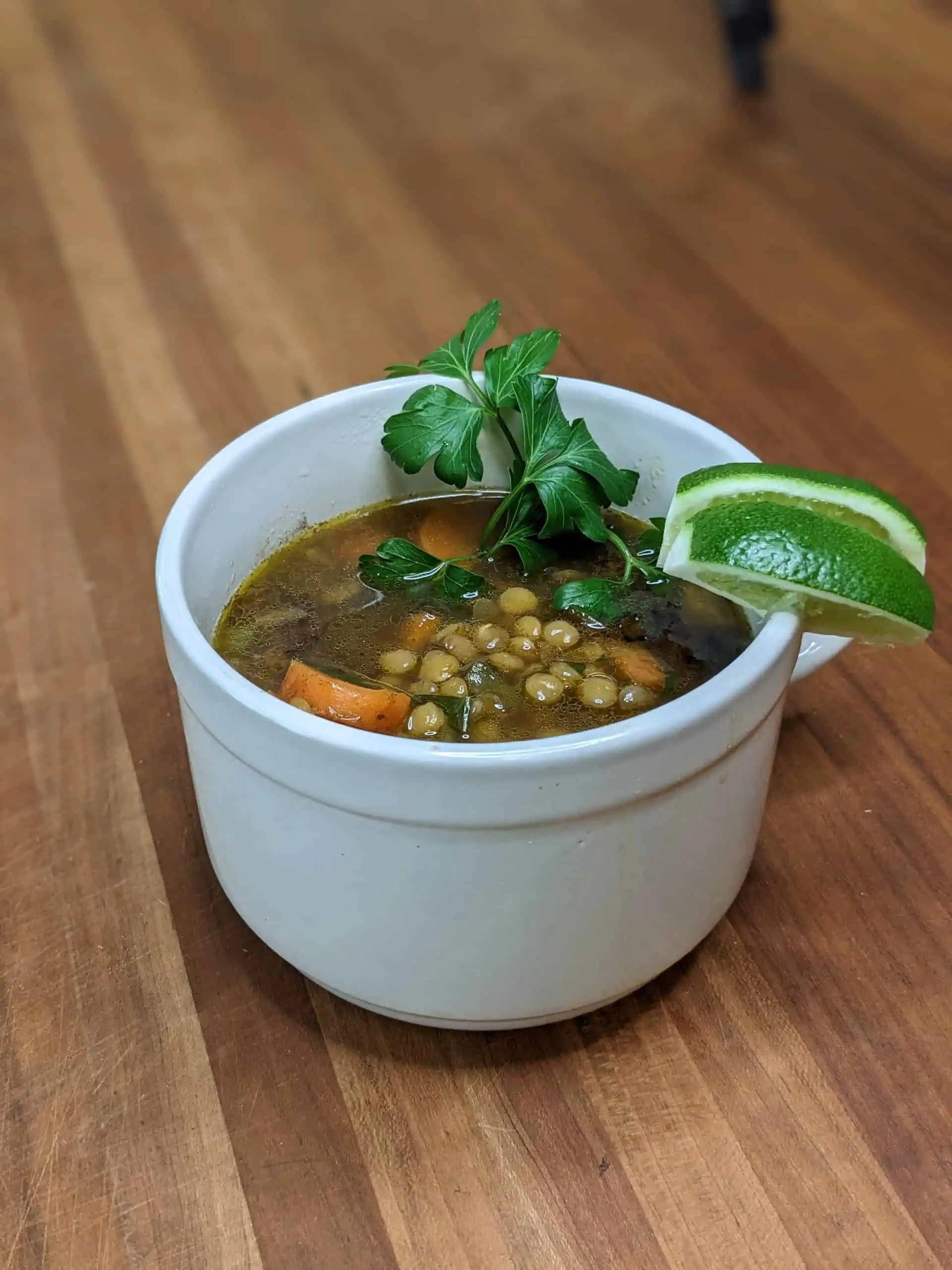 Debt-to-Income Ratio Lentil Soup
