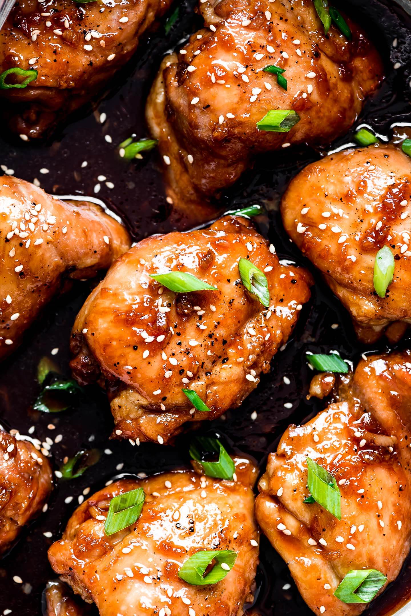 Pan-Seared Chicken Thighs with Teriyaki Glaze