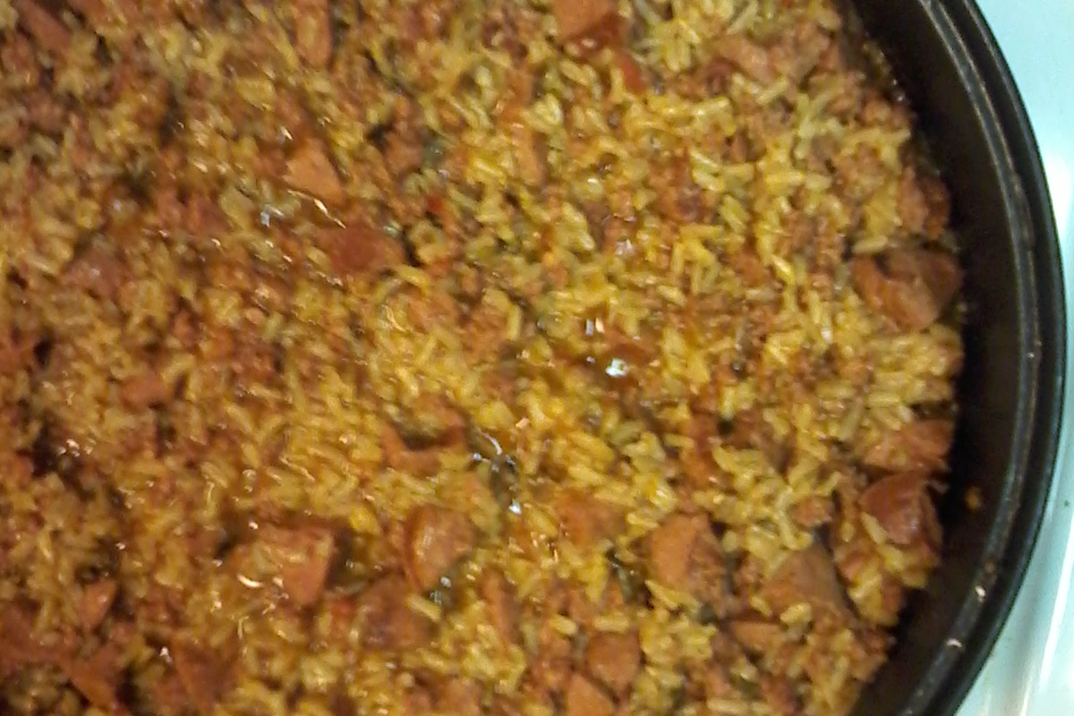 Smoked Andouille Sausage Jambalaya with Cajun Spices