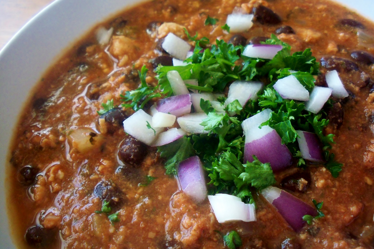 Spicy Black Bean Chili