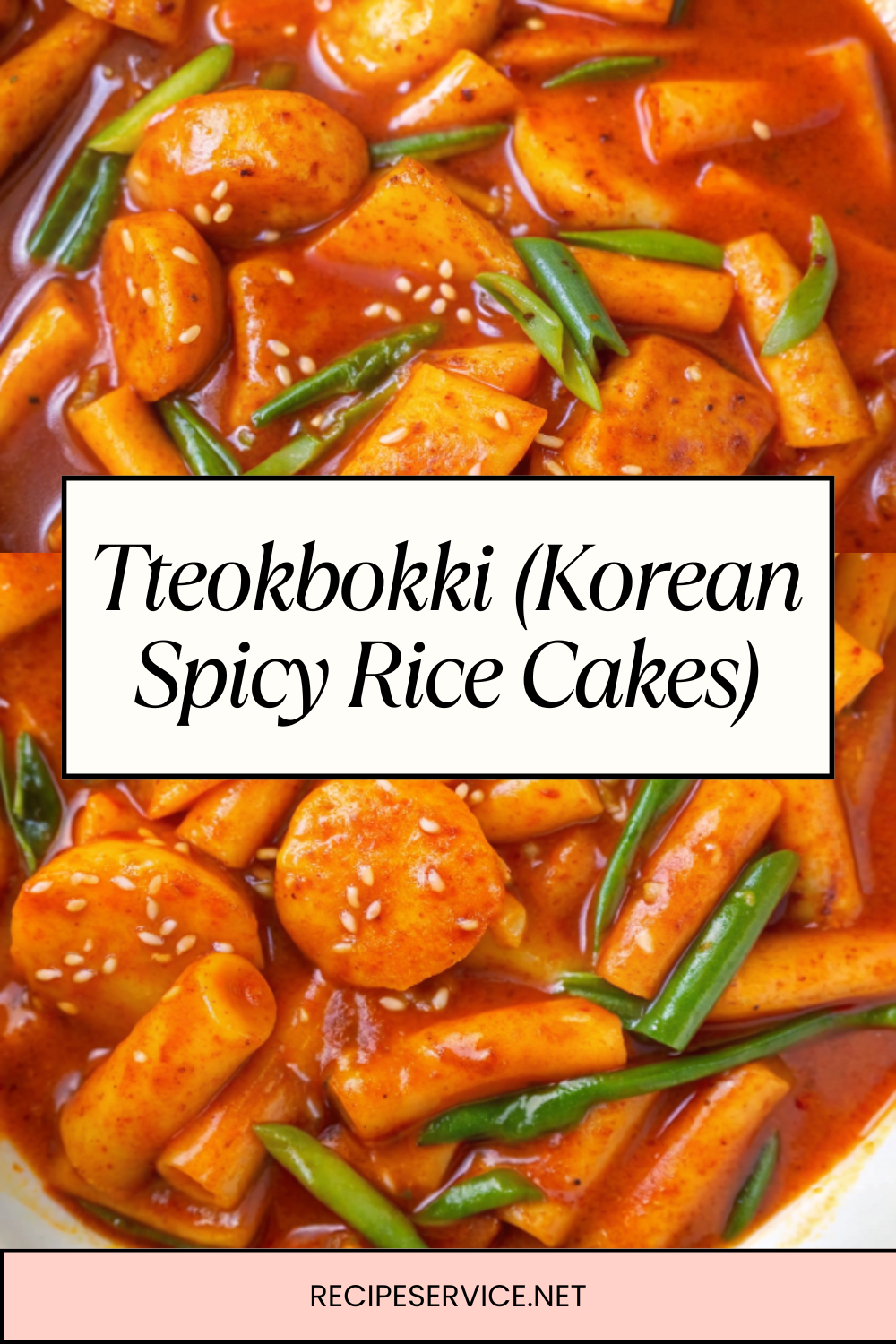 Korean Street-Style Spicy Tteokbokki with Fish Cakes