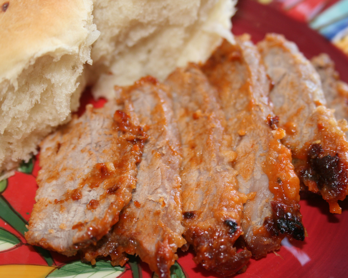 Baked Herb-Rubbed Brisket with Horseradish Sauce