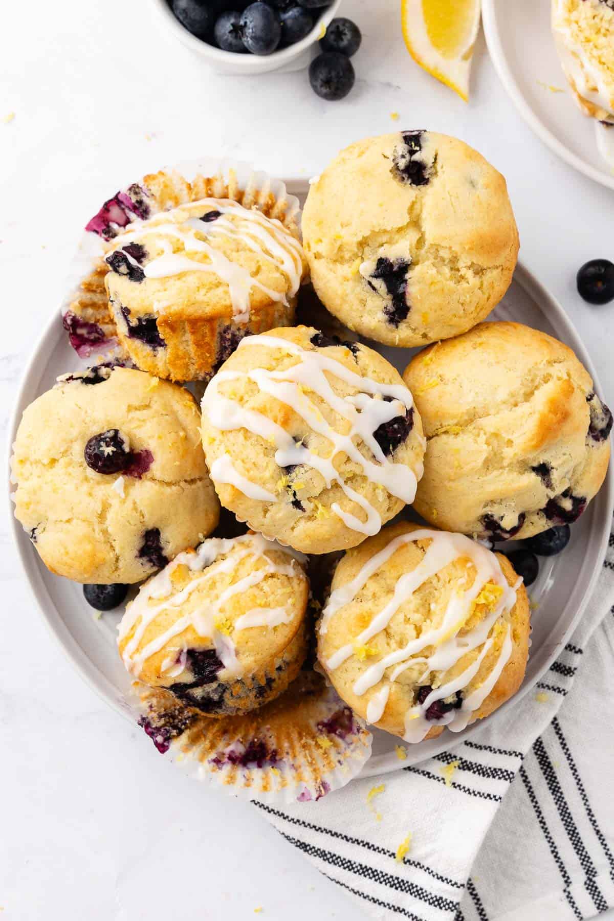 Best-Selling Lemon Blueberry Muffins