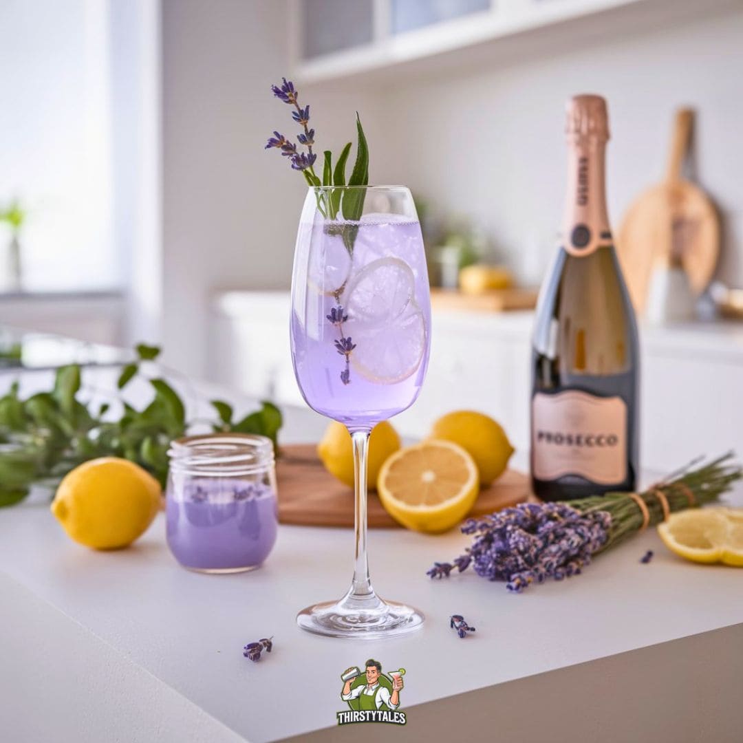 Elderflower and Lemon Prosecco Spritz
