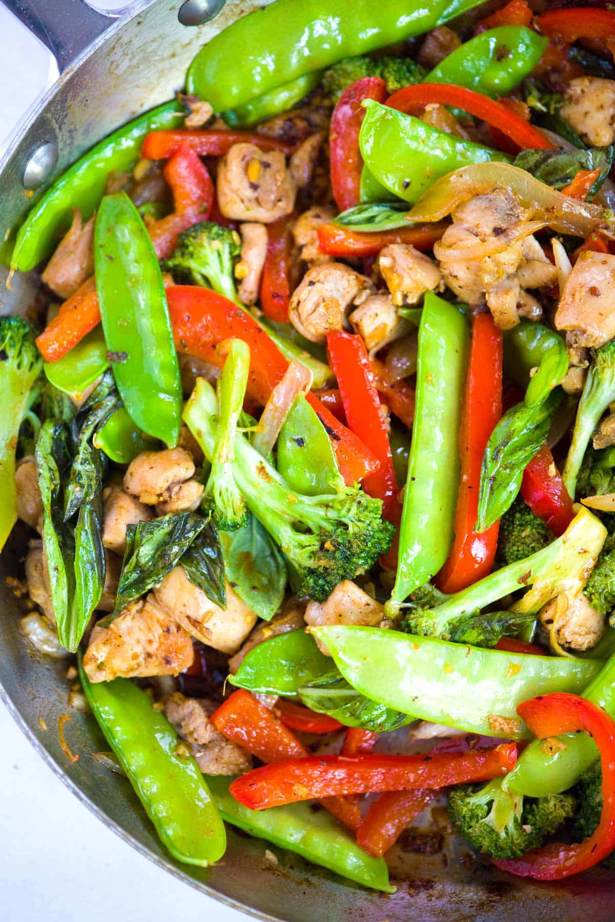 The Best Chicken Stir-Fry with Snap Peas and Ginger