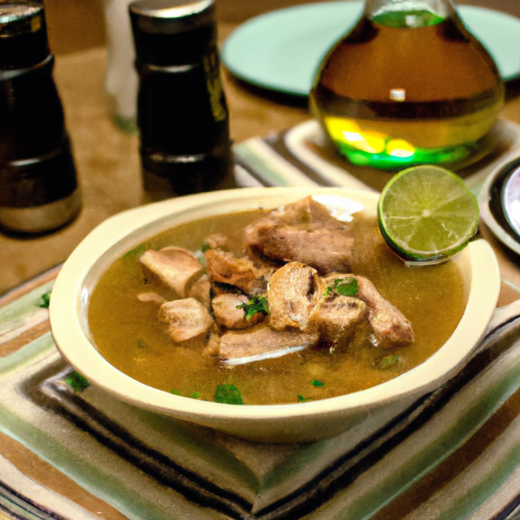 Slow-Simmered Pork Tortilla Soup with Chipotle and Vegetables