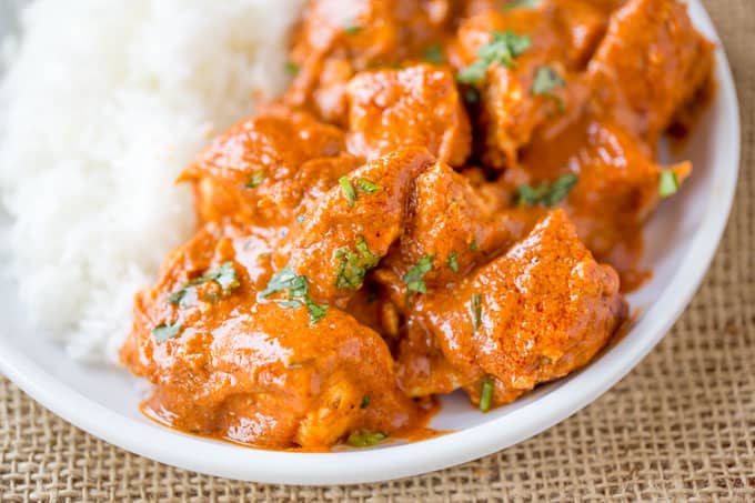 Slow Cooker Indian Butter Chicken Curry