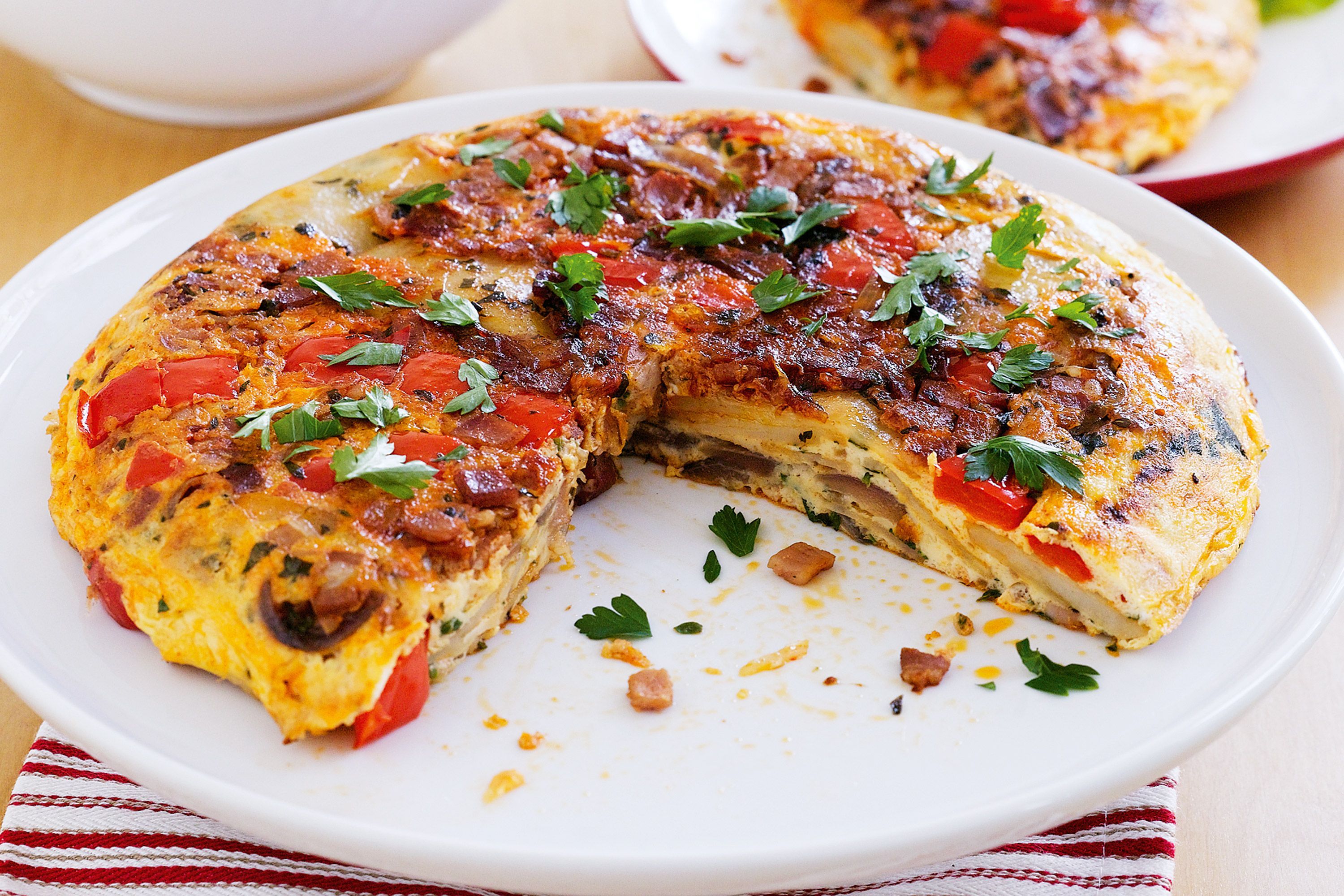 Authentic Spanish Tortilla with Smoked Paprika