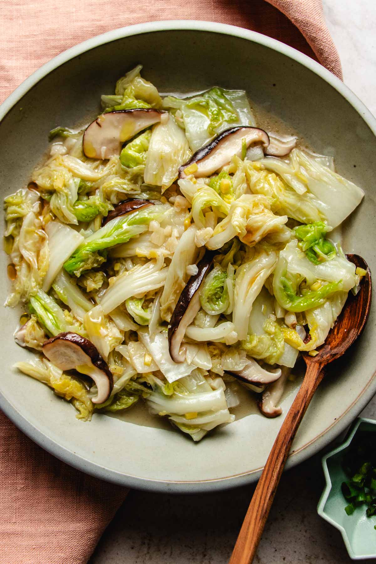 Savory Northeast-Style Dumpling Soup with Shiitake and Napa Cabbage