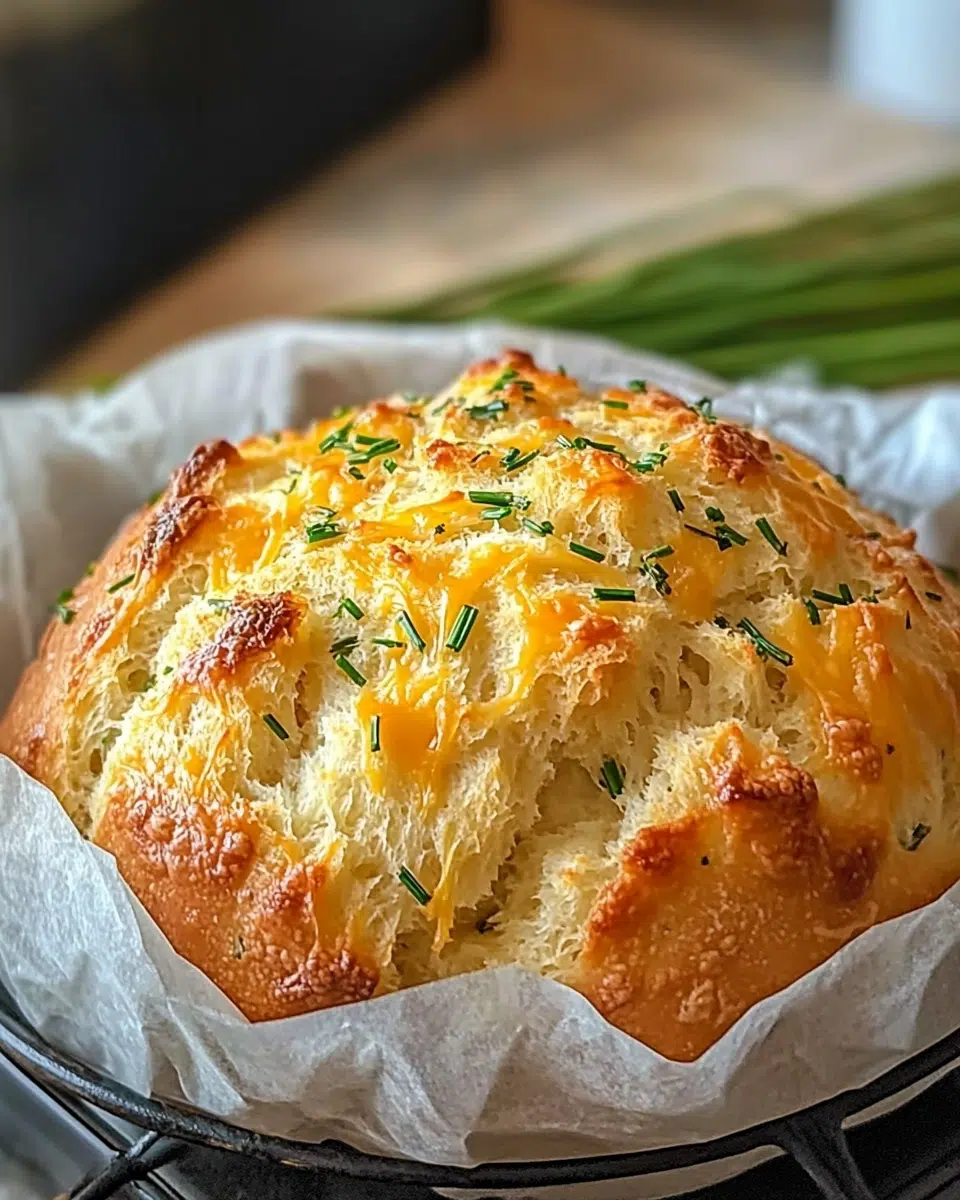 Pan-Fried Soda Bread with Chive Butter