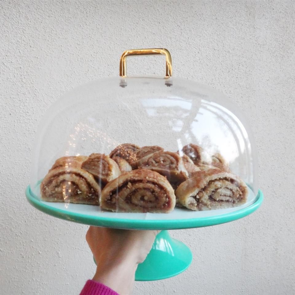 Sweet Honey and Walnut Rugelach Rolls