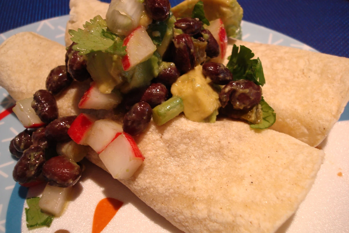 Spiced Avocado & Black Bean Dip