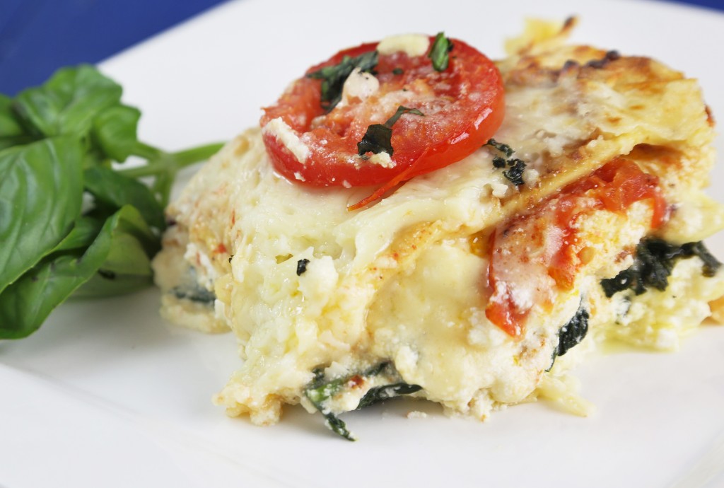 Tomato and Spinach Lasagna