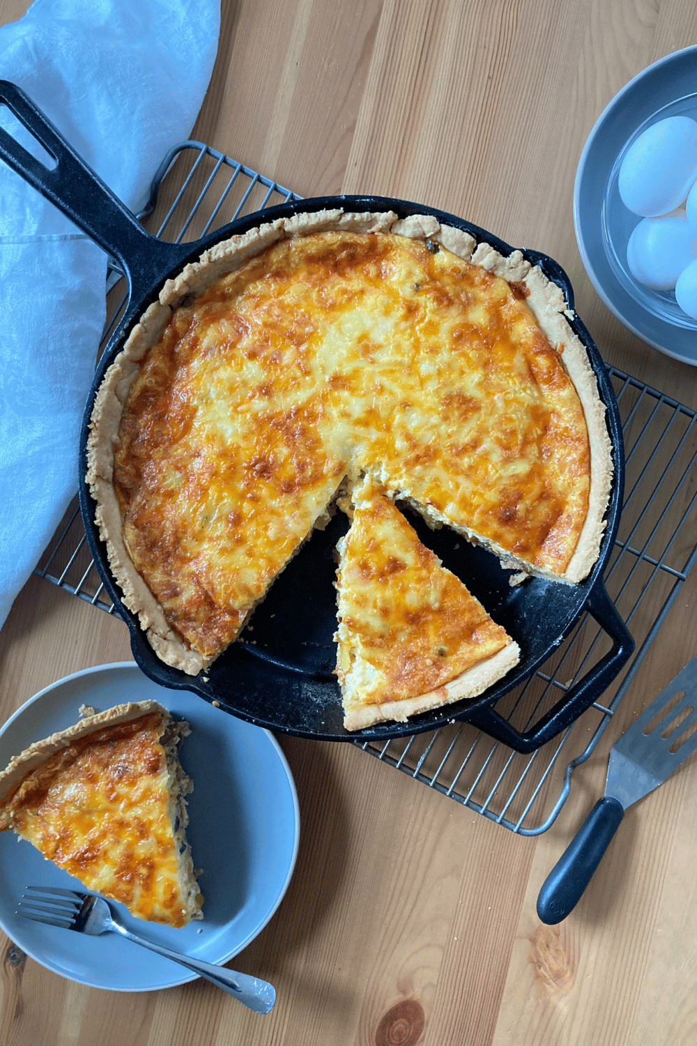 Furnished Hotel Skillet Quiche