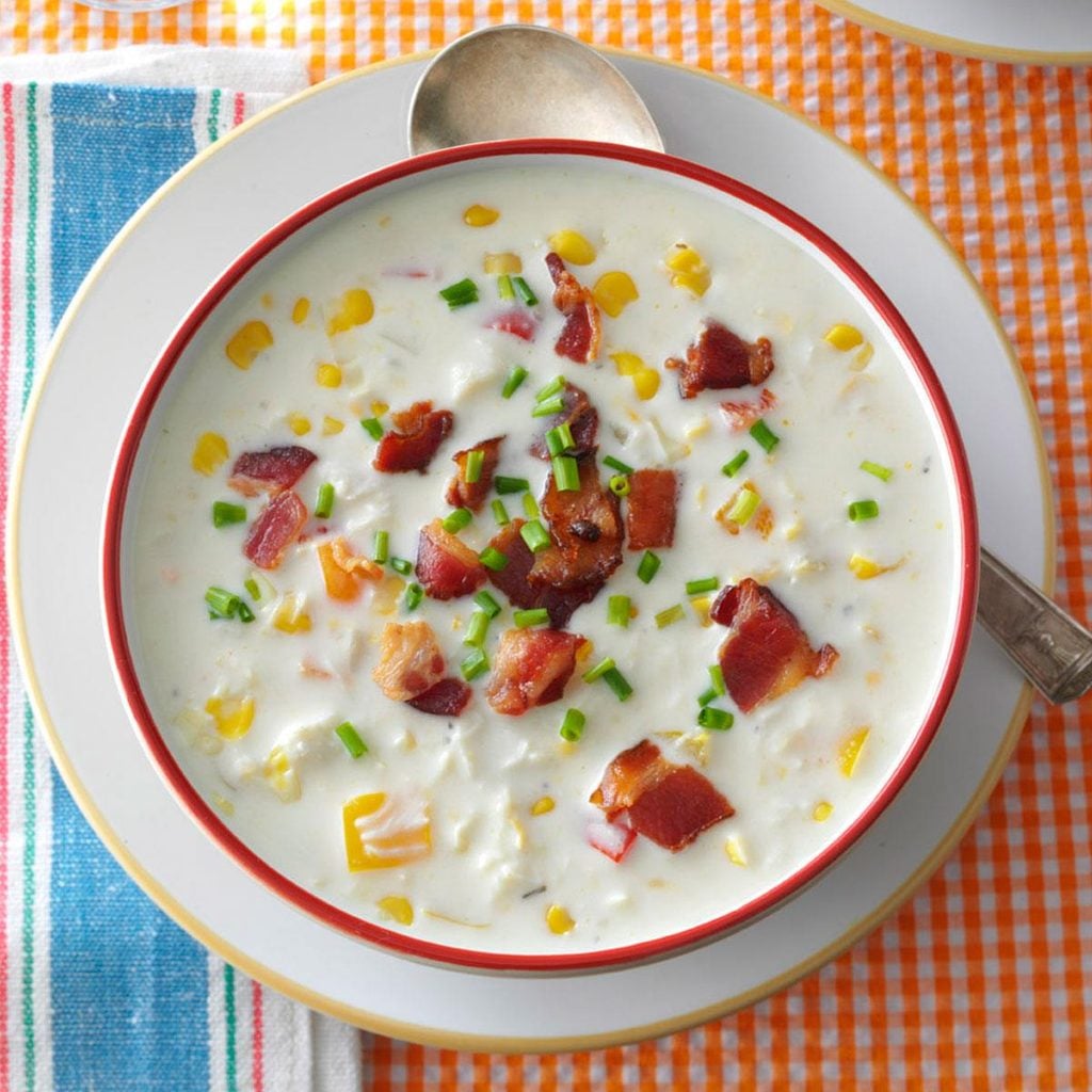 Slow Cooker Maryland Crab and Corn Chowder