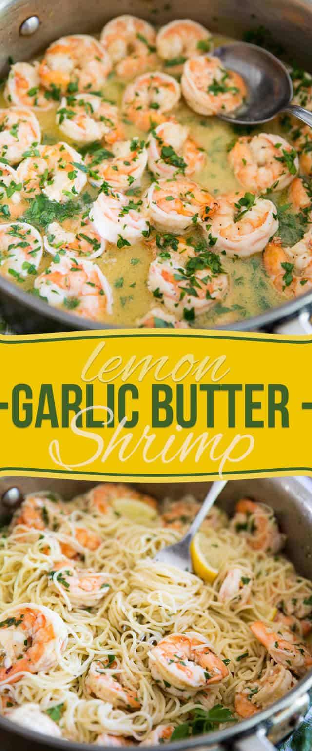 Sautéed Garlic Butter Shrimp with Chili and Lemon