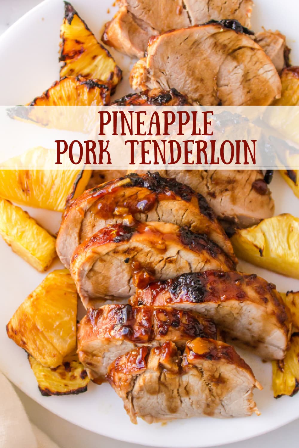 Rum-Glazed Pork Tenderloin with Caribbean Pineapple Chutney