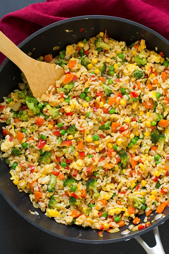 Middle Kingdom Stir-Fried Rice with Charred Vegetables
