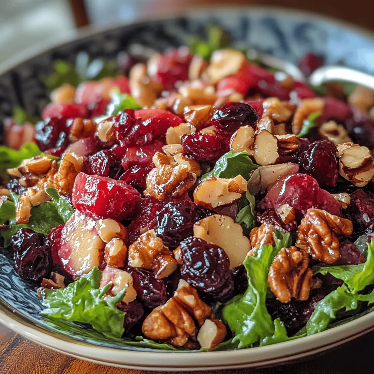 Oregon Coast-Inspired Cranberry and Walnut Holiday Salad