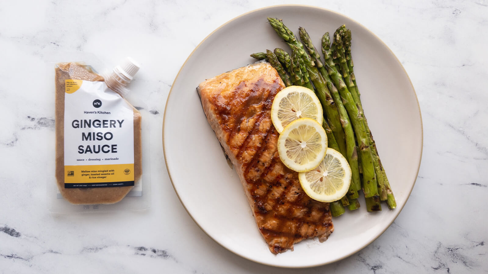 Miso-Glazed Grilled Salmon