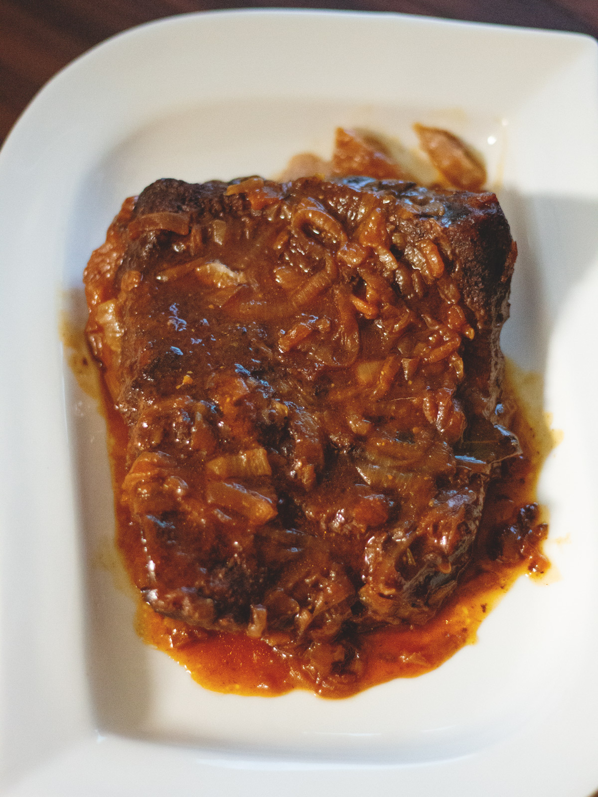 Slow Cooker Texas-Style Brisket with Caramelized Onions and Root Vegetables