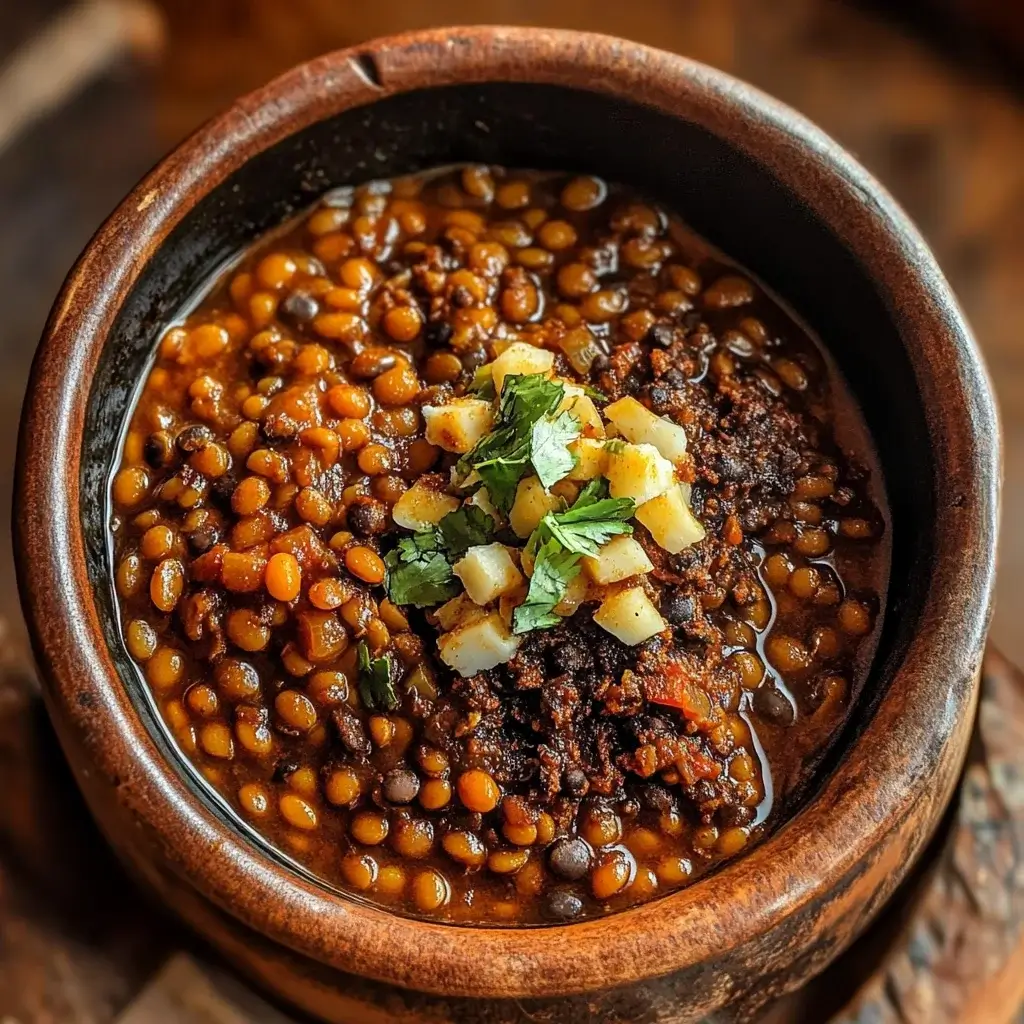 Ethiopian Berbere-Spiced Lentil Stew